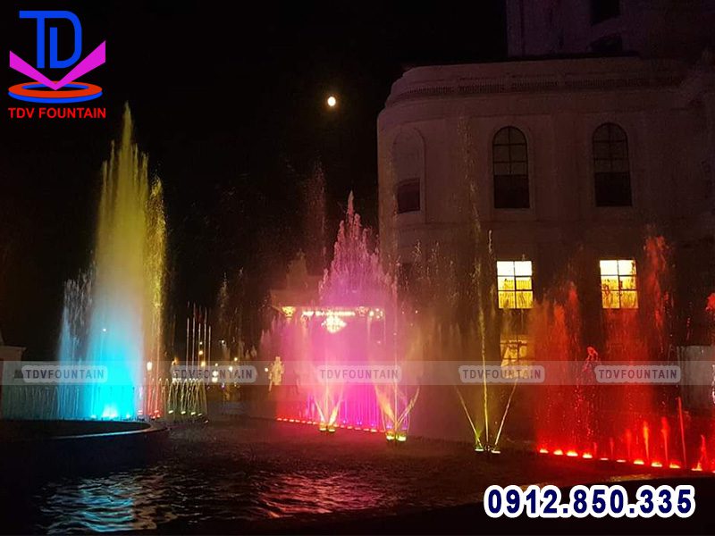 thiết kế thi công nhạc nước khách sạn