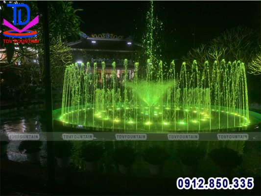 thiết kế nhạc nước khách sạn