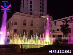 nhạc nước khách sạn chất lượng