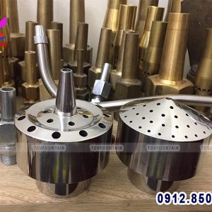 Voi phun hinh phao hoa bang inox