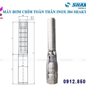anh may bom chim inox 304 shakti 1.5kw