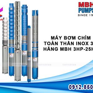 Bơm chìm inox 304 MBH 4HP 3kw