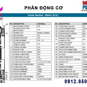 cau tao bom chim inox 304 mbh