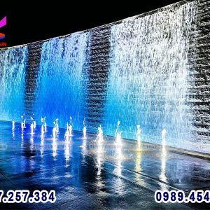 Đài phun nước âm sàn resort, khu du lịch, khu nghỉ dưỡng