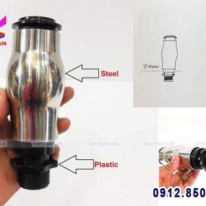 dau phun nuoc tao bot chat lieu inox nhua