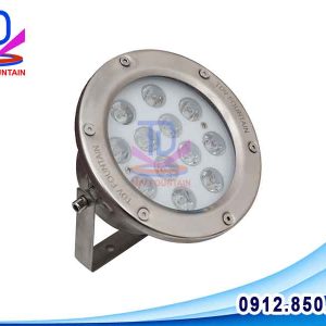 Đèn âm nước 12W đổi màu RGB dạng đế