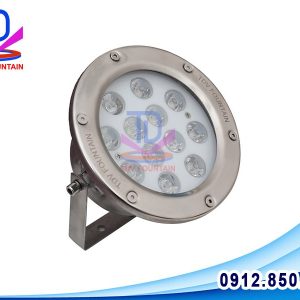 Đèn âm nước 12W đơn sắc chân đế