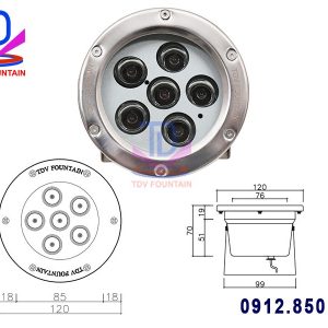 den led chong nuoc 18w doi mau 1