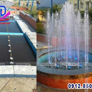 den led duoi nuoc 6w doi mau RGB 3