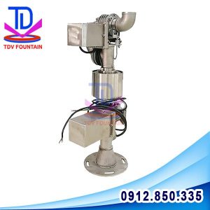 Động cơ phun múa 3D xoay 360 độ lắp cho nhạc nước