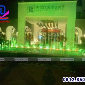 lap dat den 54W DMX cho nhac nuoc
