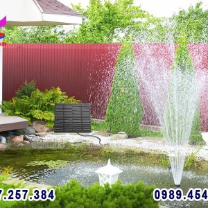 Đài phun nước mini sân vườn đẹp chi phí thấp