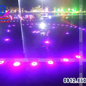 nhac nuoc am san su dung den led dang lo DMX
