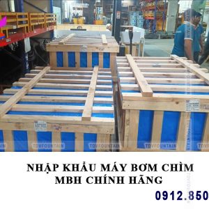san kho may bom chim cho dai phun nuoc MBH