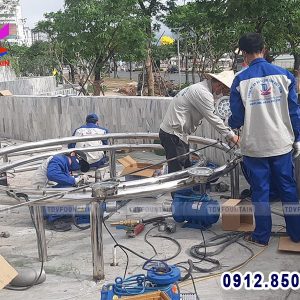 thi cong dai phun nuoc vuon tuong apec