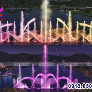 thiet ke dai phun nuoc phao noi lap song ho