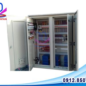Tủ điện điều khiển đài phun nước đấu lắp sẵn