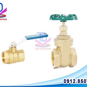 Van tay gạt, van tay vặn lắp cho vòi phun
