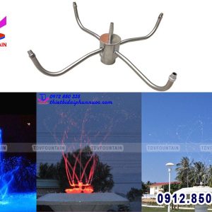 voi phun quay tu dong dancing fountain