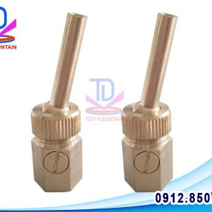 Đầu phun tia nước phi 21 có van điều áp (khóa chỉnh nước)