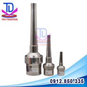 Vòi phun tia nước đơn Single Jet Inox 304 có khớp mềm