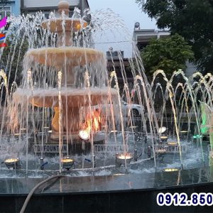 voi phun tia nuoc don single jet inox 304 lap cho dai phun nuoc